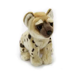 Alta calidad de encargo Animal salvaje hiena de peluche de felpa de juguete