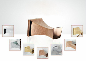 Porte-<span class=keywords><strong>papier</strong></span> en acier inoxydable Support mural en or rose pour <span class=keywords><strong>papier</strong></span> hygiénique pour la maison et l'hôtel - Product Image 2