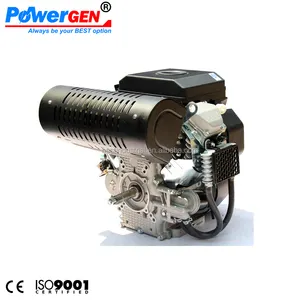 Terlaris!!! POWERGEN Mesin Bensin Kembar 22HP V Silinder Dua Pendingin Udara 4 Tak