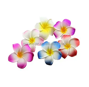 Hawaiian Luau Hibiscus Hawaii Plumeria Flower Clips Bridal Wedding Party Beach Decorations Supplies