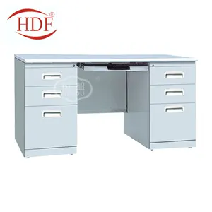 Simple office very practical modern design high quality six file drawer desk