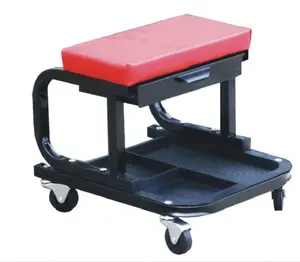 <span class=keywords><strong>Taburete</strong></span> de reparación de asiento de trabajo de garaje, asiento de taller, detalle de coche, rueda rodante, reparación de enredadera, mecánicos, asientos de rodillos, taburetes de enredadera - Product Image 1