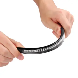 Feu arrière de moto <span class=keywords><strong>avec</strong></span> poignée de freins, <span class=keywords><strong>clignotants</strong></span>, feu de plaque d'immatriculation, intégré 3528 SMD 48, 12V - Product Image 5