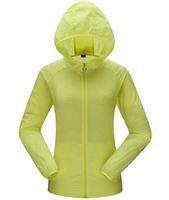 Chaqueta cortavientos de peso ligero Chaqueta de nailon para mujer