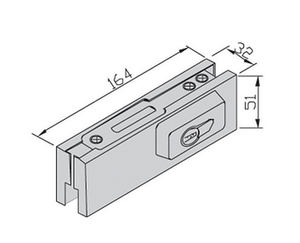 TAKY 2018 Door&amp;<strong>window</strong> Accessories Glass <strong>Hardware</strong> Glass Door Bottom Lock Patch Fitting/patch Fitting Lock Patch Fitting