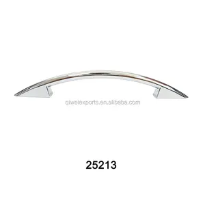 China supplier light chrome zinc alloy handles for furniture in stock 25213