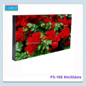 Dernières <span class=keywords><strong>inventions</strong></span> noir diamant puce défilé de mode p3 grande led module d'affichage - Product Image 1