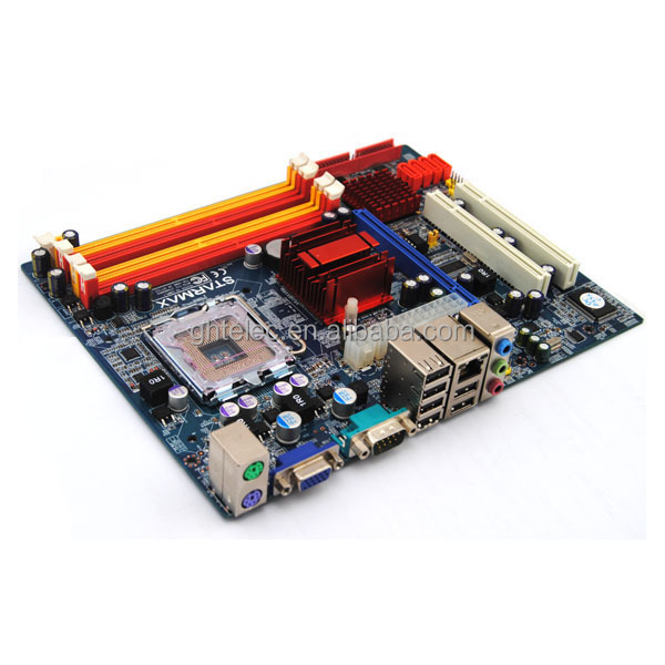 Desktop Pc ATX Motherboard Mendukung 1333/1066/800/533MHz FSB G41 Motherboard Lga 775 Ddr3