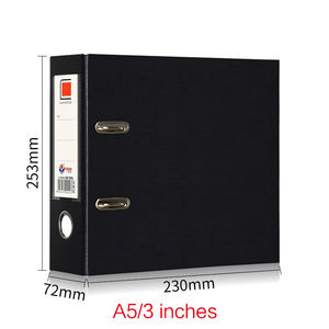 Zware kartonnen ringbandmap A5 formaat, 75 mm spijlen, documentenmap, stevige ringbandmap voor archivering en classificatie op kantoor - Product Image 3