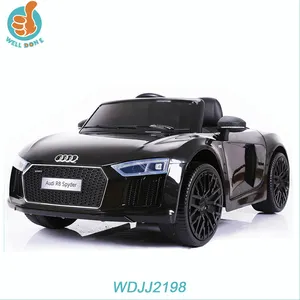 WDJJ2198 Neue Produkte Kinder Elektroauto rennen Audi R8 Spielzeugs piele Kinder fahren auf Spielzeug