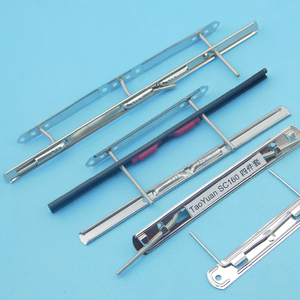 Gdstationery.com nhà máy cung cấp 2 lỗ chất lượng cao mạ niken phần cứng chốt mùa xuân clip - Product Image 1