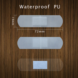 Band produk baru 72x19mm transparan PU medis pertolongan pertama perban luka pita bantuan perekat - Product Image 4