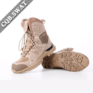 Botas de combate táctico británico calzado de moda hasta el tobillo con cierre de cordones y suela Vibram para Patrol - Product Image 5