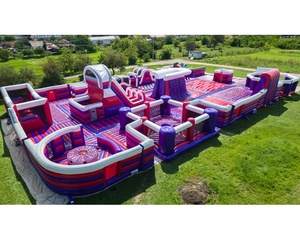 Grand terrain de jeu gonflable 2019 pour adultes, grand design, gonflable géant, parc gonflable pour adultes, énorme parc de divertissement, vente - Product Image 4