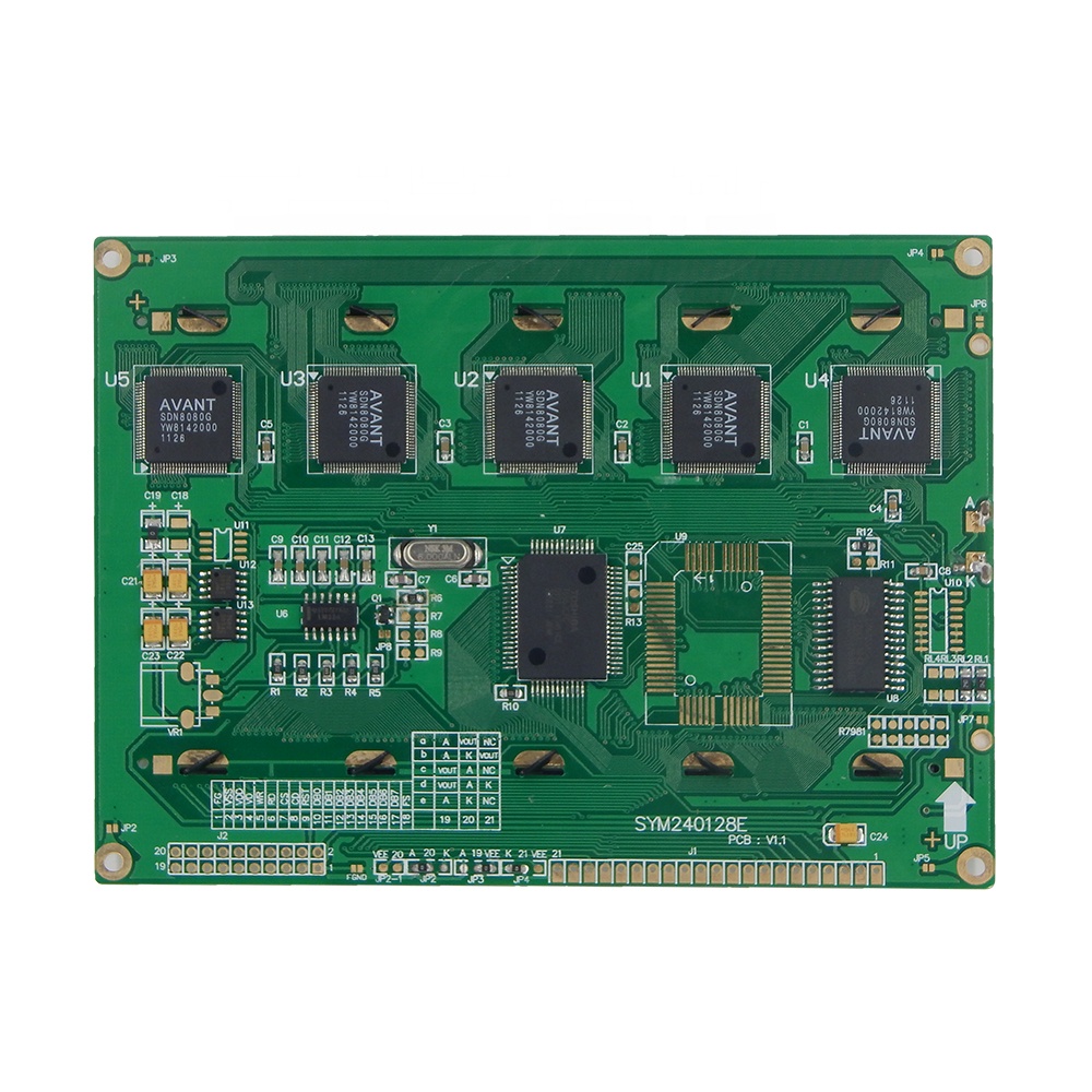 Industrial 240x128 Dot Matrix Stn Lcd Display Screen