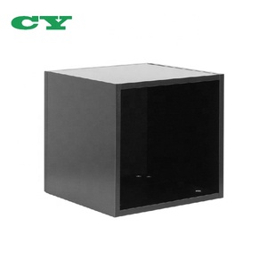 Wooden LP Vinyl Record <strong>Storage</strong> <strong>Cube</strong> <strong>Black</strong> Vinyl Record <strong>Storage</strong> Box - Product Image 2
