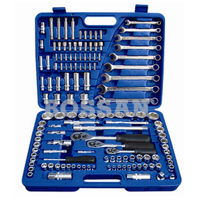 138 cái <span class=keywords><strong>1</strong></span>/4 ",3/8" & <span class=keywords><strong>1</strong></span>/<span class=keywords><strong>2</strong></span> "Ổ cắm cờ lê Set/CRV ổ cắm Set/nút kim loại - Product Image 1