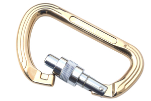 Karabiner Pendakian Gunung Aluminium Bentuk-D Bersertifikasi EN 12275 - Product Image 5