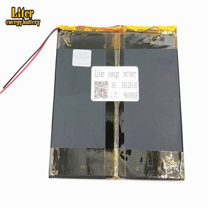 35125130 rechargeable 8000 mAh lithium polymer battery <span class=keywords><strong>3</strong></span>,7 V single LiPo cell tablet battery - Product Image 1