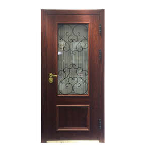 Portes extérieures de sécurité en fer forgé, modèle Design moderne, idéale pour une <span class=keywords><strong>Villa</strong></span>, livraison directe depuis l'usine - Product Image 5