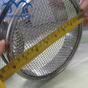 Guangzhou Factory 300mm diameter stainless steel test sieve