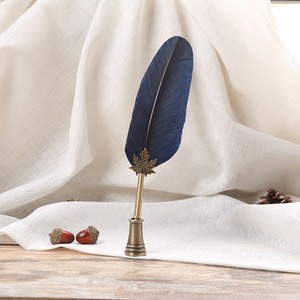 Stylo à bille en plumes Antique, pour écrire et offrir un cadeau aux amis, 1 pièce - Product Image 2