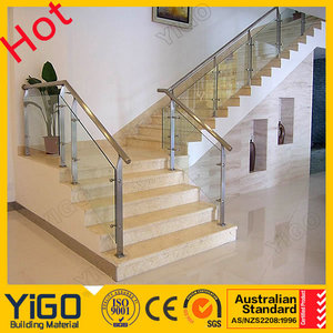 Balustrade <span class=keywords><strong>en</strong></span> <span class=keywords><strong>verre</strong></span> sans cadre pour l'escalier/escalier <span class=keywords><strong>rampe</strong></span> <span class=keywords><strong>en</strong></span> <span class=keywords><strong>verre</strong></span> <span class=keywords><strong>prix</strong></span>/<span class=keywords><strong>rampe</strong></span> d'escalier <span class=keywords><strong>en</strong></span> <span class=keywords><strong>verre</strong></span> - Product Image 1