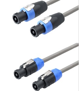 Chất Lượng Cao 14 Đo Xlr Loa Cáp Điện Stereo Cắm Dây Nl4fc Nói DAP Âm Thanh Mikrofon Kabel Schwarz - Product Image 6