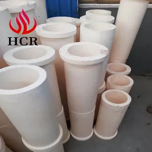 azs refractory block high purity alumina zircon sand price silica brick for glass kiln tubes standard tubes without vent holes