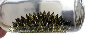 Ferrofluid בבקבוק זכוכית magnetofluid מתנת ילד צעצוע עם זהב