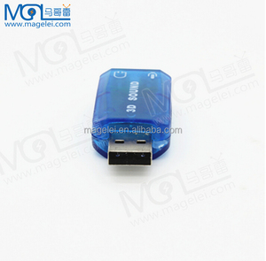 <span class=keywords><strong>Tarjeta</strong></span> de sonido USB externa de 5,1 canales <span class=keywords><strong>tarjeta</strong></span> de <span class=keywords><strong>Audio</strong></span> adaptador de altavoz de 3,5mm micrófono auricular interfaz para <span class=keywords><strong>PC</strong></span> ordenador - Product Image 5