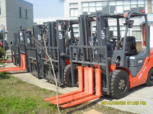 סין GP מותג 1.8 t/3 m כפול תורן בנזין מלגזות עבור מחסן תחבורה - Product Image 6