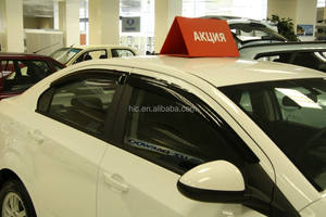 Visière de porte fenêtre pour Peugeot 206, protection contre la pluie, pour fenêtre - Product Image 3