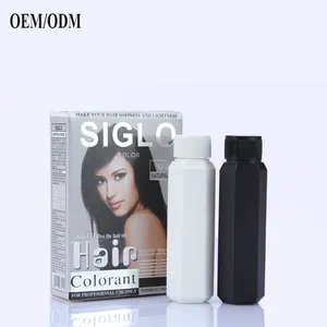 SIGLO 抗过敏氨免费有机头发颜色品牌天然头发颜色批发