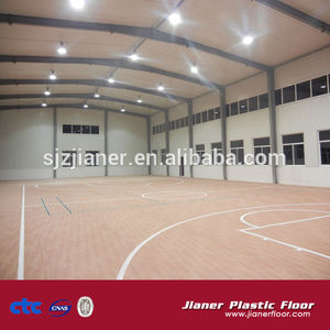 Pisos <span class=keywords><strong>de</strong></span> vinilo del pvc rollo para cancha <span class=keywords><strong>de</strong></span> baloncesto - Product Image 2