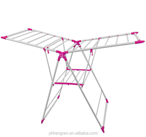 מתקפל רצפת עומד בגדי כביסה ייבוש מדפי ייצור - Product Image 1