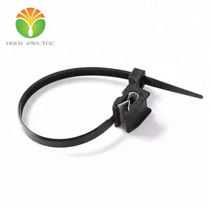 Cable Ties with Fixing Elements for Electrical Industry 082653 Plastic Tie Wrap