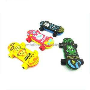 Hot Selling Back To School Cheap Promotional Gifts Cute Mini Car 3D Rubber Eraser For Kids