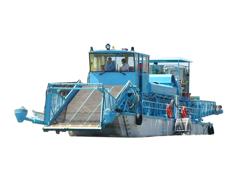 Self Propelled Full Hydraulic Rubbish /Garbage Cleaning Boat for River Cleaning