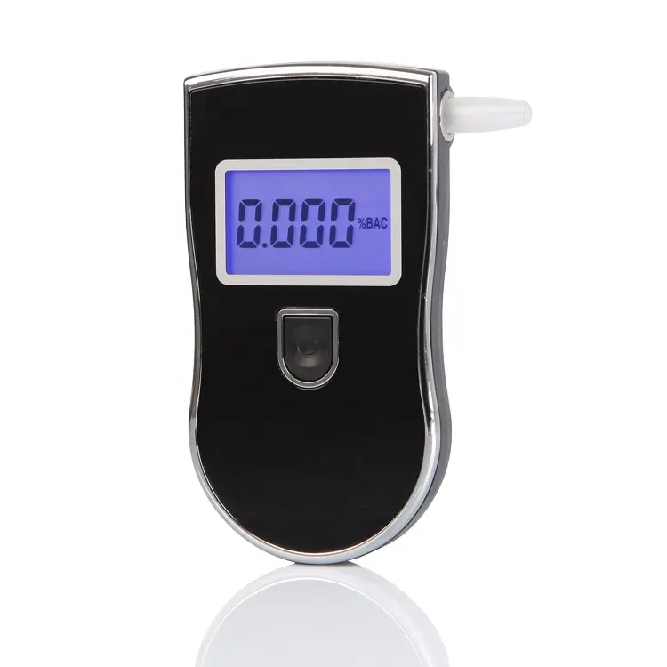 Alcohol Tester Single Use Professional Digital Alcohol Tester With Replace Mouthpiece AT818
