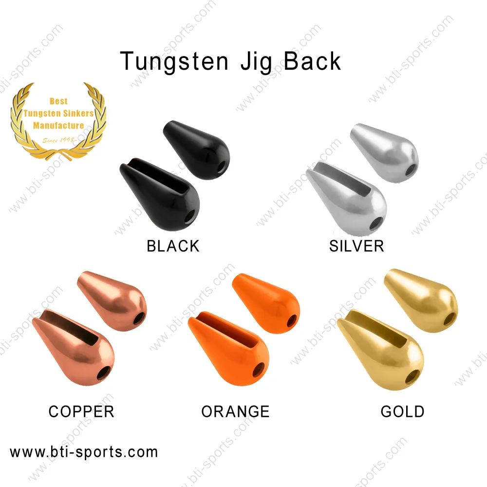 Tungsten Jig Back Ice Jig Body Fly Koppelverkoop Kralen