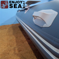 Bateau pneumatique de pêche sportive en PVC de haute qualité, vente en gros d'usine, 7 personnes, bateau à rames
