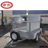 Профессиональная техника, сделано в Китае, 2,5 t, автомобильный буксировочный прицеп для палатки, кемпинга