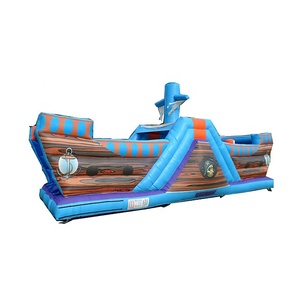 Château gonflable d'extérieur pour enfants et adultes, prix bon marché, maison à rebond commercial, pirate des pays des merveilles, bonne qualité - Product Image 3
