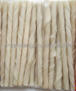 सफेद रेवाइड ट्विस्ट डग कुत्ते प्राकृतिक कुत्ते दंत चबाने वाले भोजन - Product Image 2