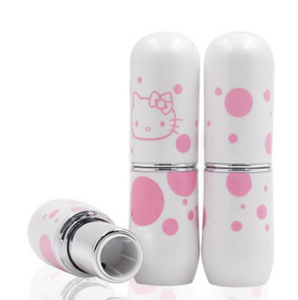 ABS Plastic Cute <strong>Hello</strong> <strong>Kitty</strong> <strong>Lip</strong> Balm Tubes for Kids Cosmetic pink Lipstick Container Empty <strong>Lip</strong> <strong>Gloss</strong> Bottles 12.1mm - Product Image 1