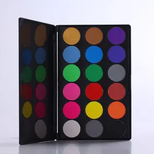 Großhandel 18 Farbe billig Lidschatten Make-up-Palette profession elle Kosmetik-Palette