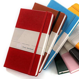 Diario de <span class=keywords><strong>Pareja</strong></span> Personalizado, Cuaderno A5 de Cuero PU <span class=keywords><strong>con</strong></span> Banda Elástica para Regalos Románticos - Product Image 3