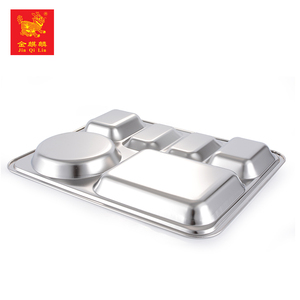 <span class=keywords><strong>Top</strong></span> qualité mixte dîner plaque cuisine plateaux à viande en acier inoxydable pour la vente en gros - Product Image 1