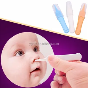 शिशु देखभाल कान नाक नाभि सफाई चिमटी सुरक्षा संदंश प्लास्टिक क्लीनर क्लिप